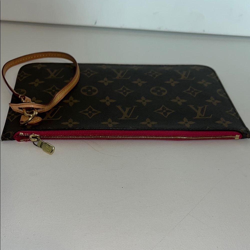Louis Vuitton LV Monogram GM Neverfull Clutch Pouch Bag - Picture 12 of 12